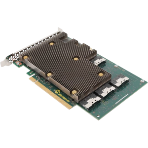 RAID контроллер Microchip SmartRAID 3258-32i, Tri-mode SAS/SATA/NVMe, 32i-ports,..