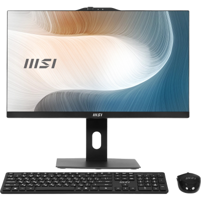 Моноблок/ Modern AM242P 1M-2416XRU   23.8"(1920x1080 IPS)/Intel Core 7 150U(1.8Ghz)/16384Mb/512PCISSDGb/noDVD/Int:Intel® Graphics/Cam/BT/WiFi/war 1y/4.65kg/Black/noOS + Wireless KB+M