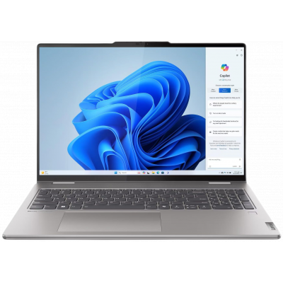 Lenovo Yoga 7 2-in-1 16IML9 16"(1920x1200 IPS)/Touch/Intel Core Ultra 7 155U(1.7Ghz)/16384Mb/1024SSDGb/noDVD/Int:Intel Graphics/Cam/BT/WiFi/71WHr/war 1y/1.99kg/storm grey/Win11Home_ENG + 65W Lenovo Yoga 7 2-in-1 16IML9 16"(1920x1200 IPS)/Touch/Intel Core Ultra 7 155U(1.7Ghz)/16384Mb/1024SSDGb/noDVD/Int:Intel Graphics/Cam/BT/WiFi/71WHr/war 1y/1.99kg/storm grey/Win11Home_ENG + 65W