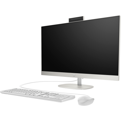 Моноблок/ HP All-in-One 27-cr1003nh 27"(1920x1080)/Intel Core Ultra 7 155U(2Ghz)/16384Mb/512PCISSDGb/noDVD/Int:Intel Iris X/Cam/WiFi/war 1y/Starry White/DOS + Eng kbd, mouse Моноблок/ HP All-in-One 27-cr1003nh 27"(1920x1080)/Intel Core Ultra 7 155U(2Ghz)/16384Mb/512PCISSDGb/noDVD/Int:Intel Iris X/Cam/WiFi/war 1y/Starry White/DOS + Eng kbd, mouse