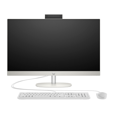 Моноблок/ HP All-in-One 27-cr1003nh 27"(1920x1080)/Intel Core Ultra 7 155U(2Ghz)/16384Mb/512PCISSDGb/noDVD/Int:Intel Iris X/Cam/WiFi/war 1y/Starry White/DOS + Eng kbd, mouse Моноблок/ HP All-in-One 27-cr1003nh 27"(1920x1080)/Intel Core Ultra 7 155U(2Ghz)/16384Mb/512PCISSDGb/noDVD/Int:Intel Iris X/Cam/WiFi/war 1y/Starry White/DOS + Eng kbd, mouse